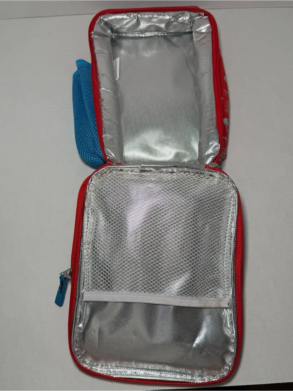 DC Comics Superman Kids Lunchbox Lunch Bag School Shiny Insulated EUC